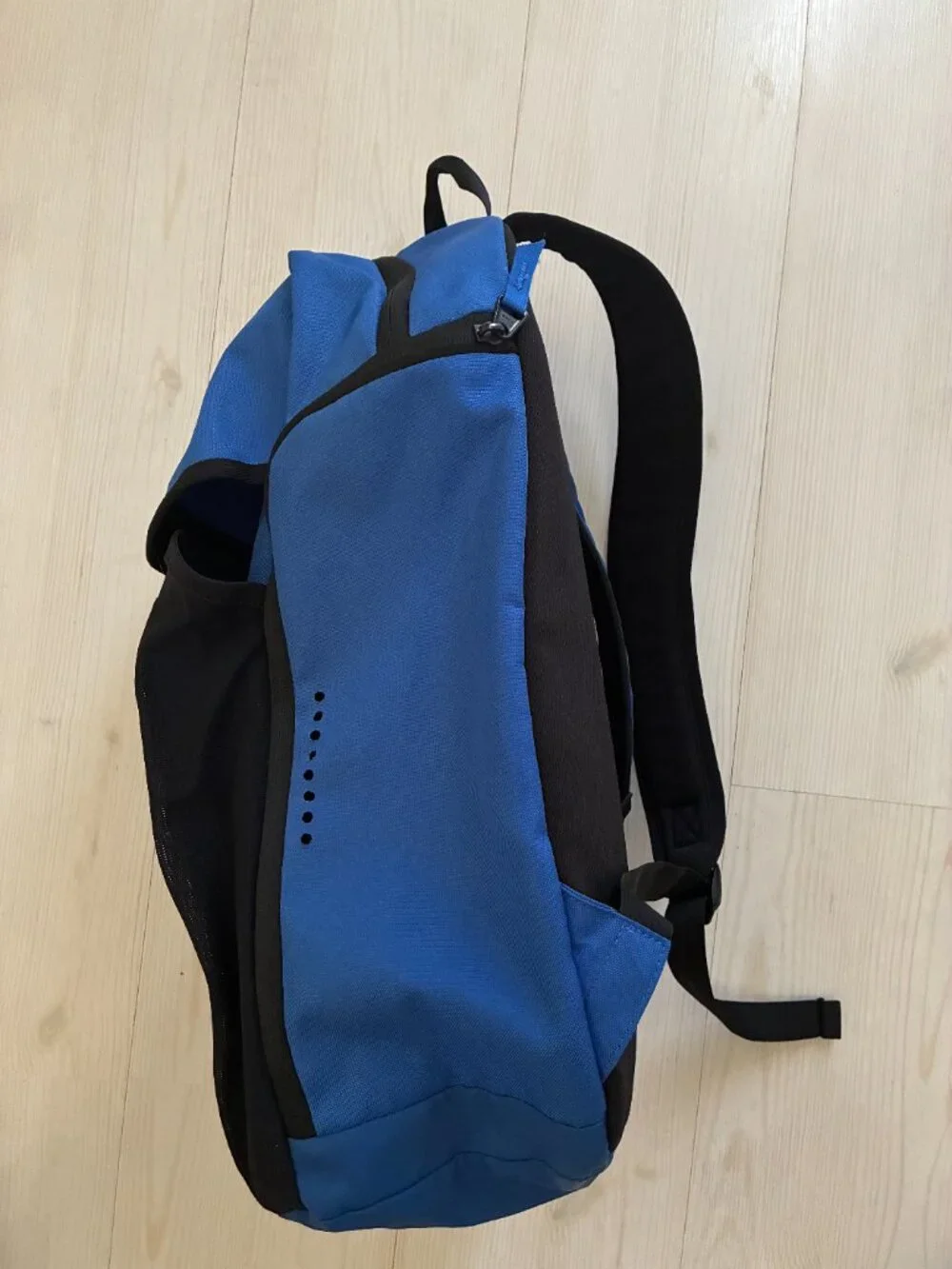 Nike Academy Team Soccer Backpack Blue Black Orange County Club Player #5